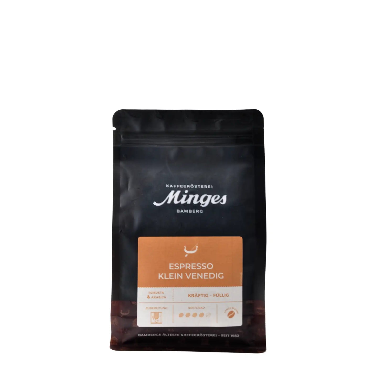 Minges Espresso Klein Venedig (ganze Bohne)