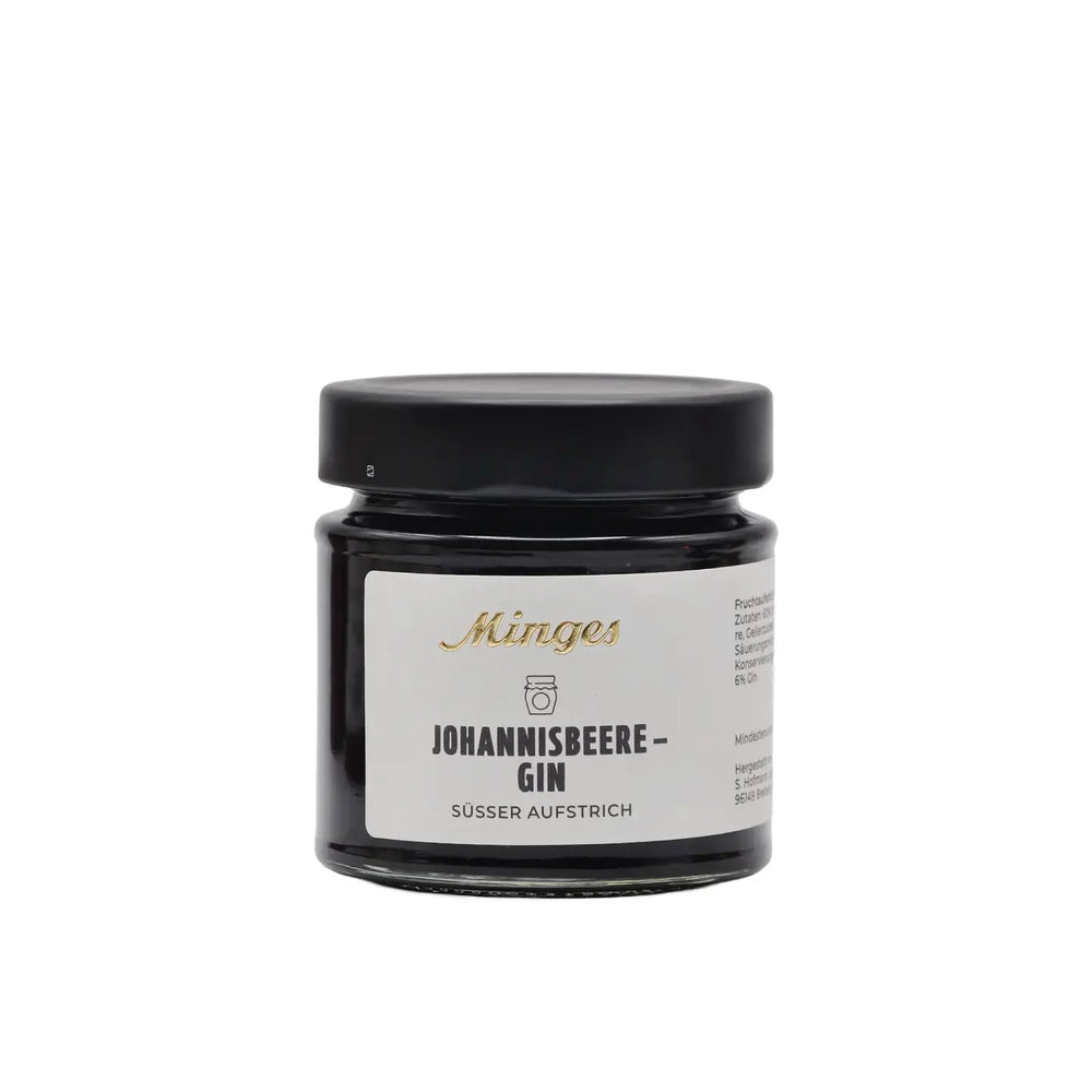Minges Fruchtaufstrich Johannisbeere-Gin