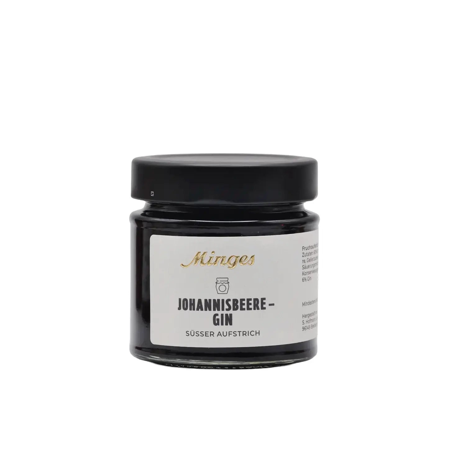 Minges Fruchtaufstrich Johannisbeere-Gin