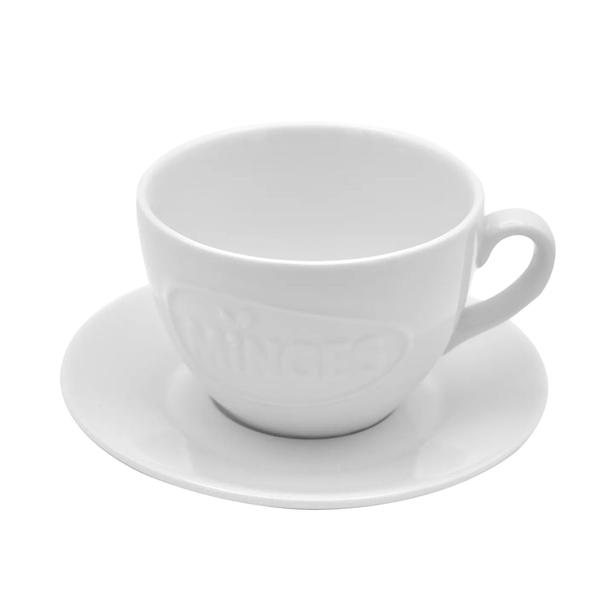 Minges Milchkaffeetasse mit Untertasse – Minges Stammhaus