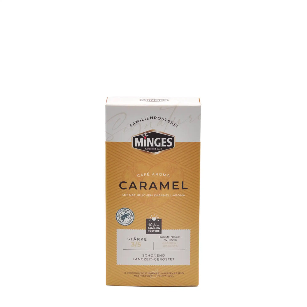 
                  
                    Minges Café Aroma Caramel (RFA) (Kapseln, 10 Stück)
                  
                