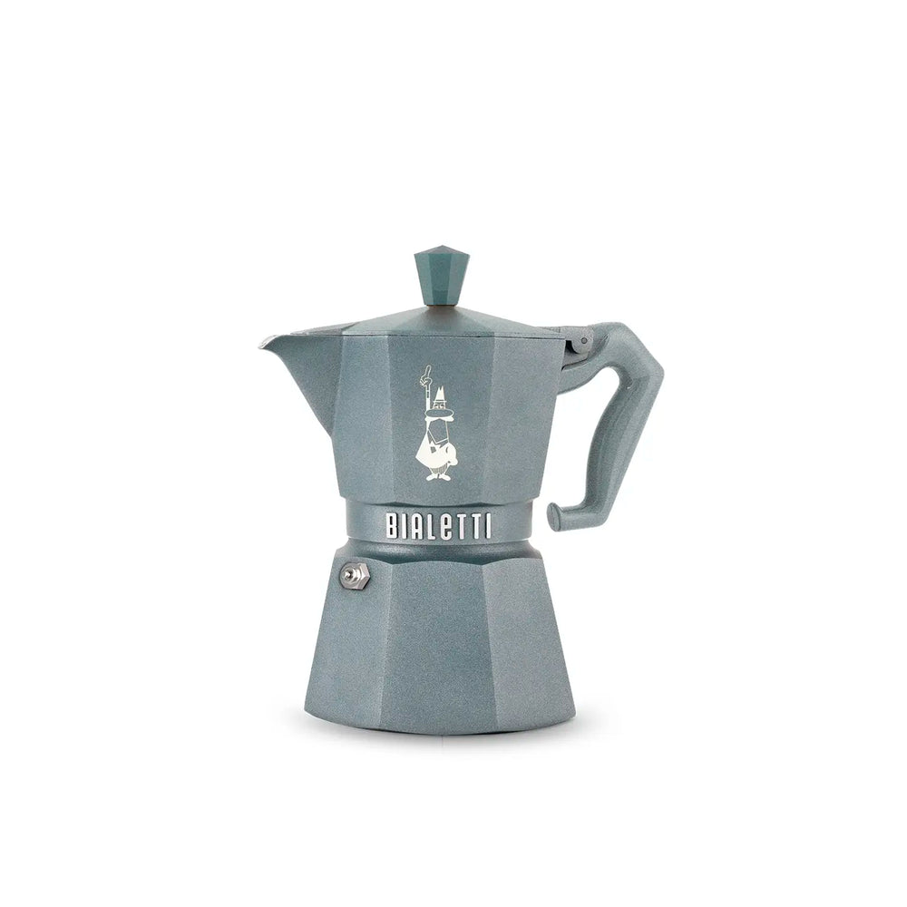 Bialetti Exclusive Moka Induktion, Espressokocher grau (3 Tassen, 130 ml)