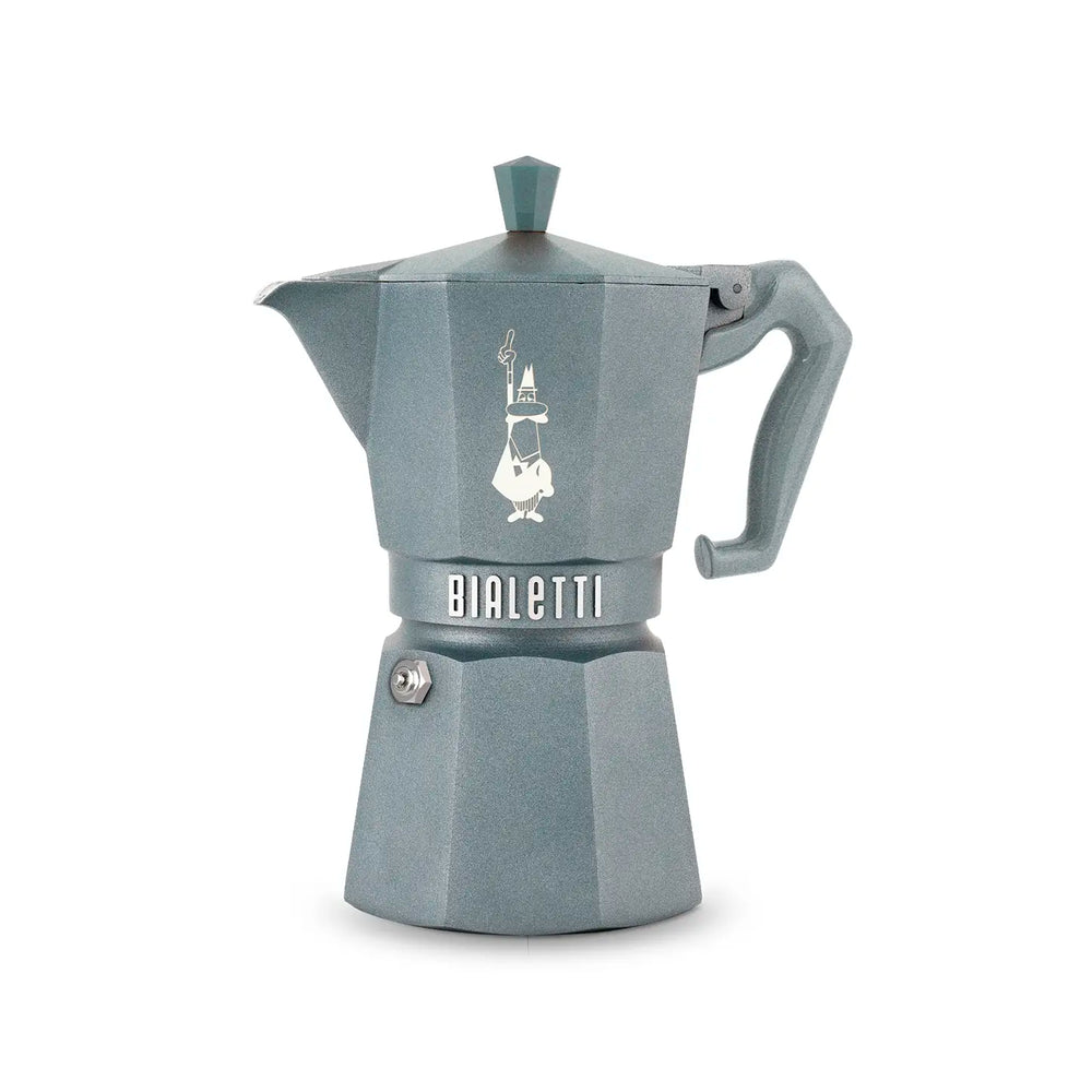 Bialetti Exclusive Moka Induktion, Espressokocher grau (6 Tassen, 270 ml)